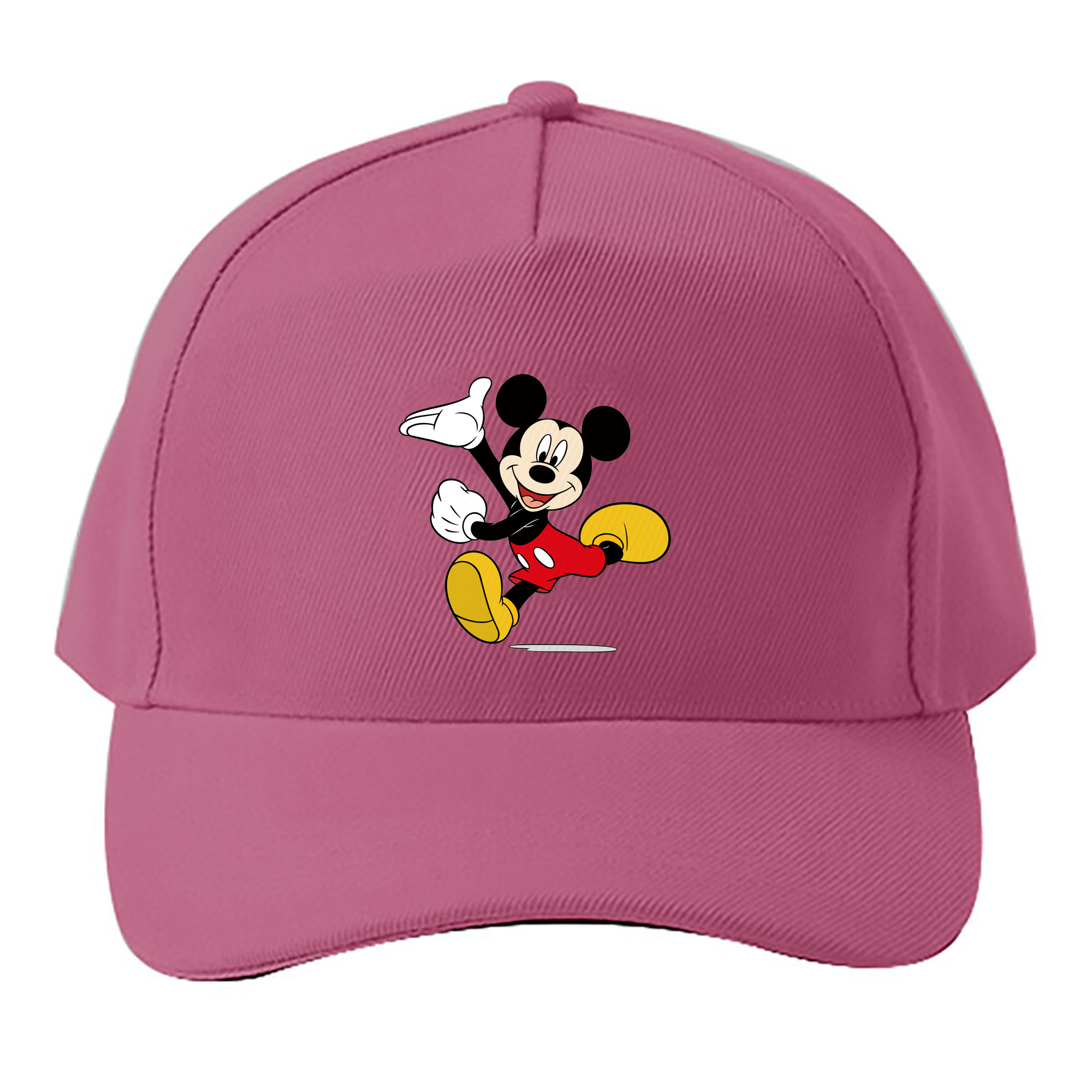 （画像用） ミッキーマウス Mickey Mouse ベースボールキャップ 綿100％ 男女兼用 帽子 スポーツ